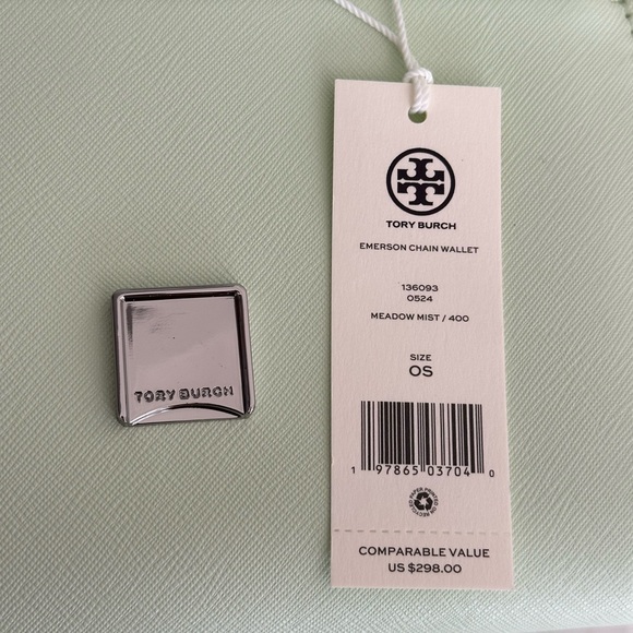 New Tory burch Emerson chain wallet crossbody medawmist - Picture 5 of 9